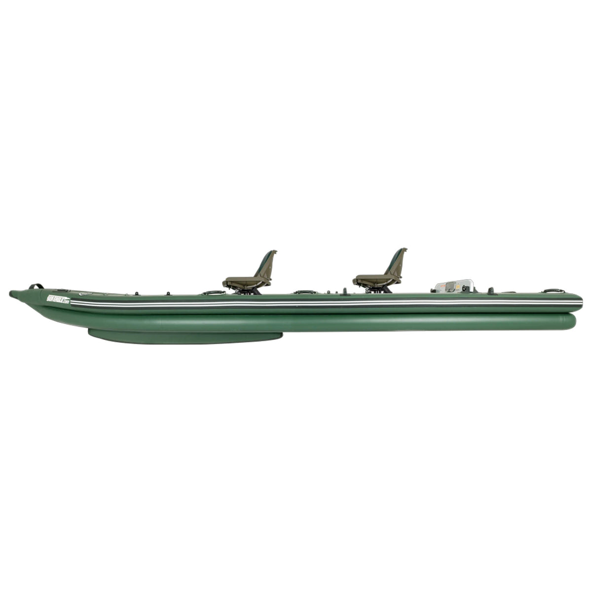 Sea Eagle Boats Fsk16K Fishskiff Inflatable Fishing Boat 16Ft Sak57351 Left Side View On White Background