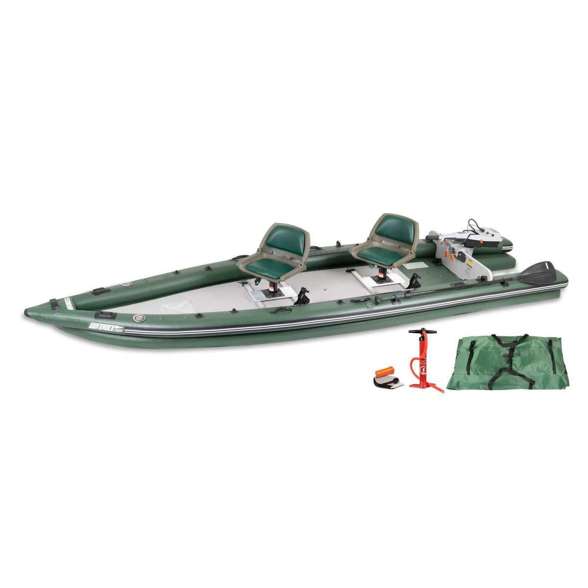 Sea Eagle Boats Fsk16K Fishskiff Inflatable Fishing Boat 16Ft Sak57351 Ultimate Package