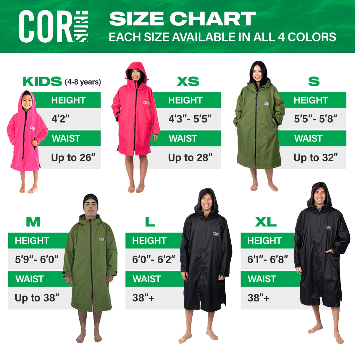 Size Chart Parka 2000X2000