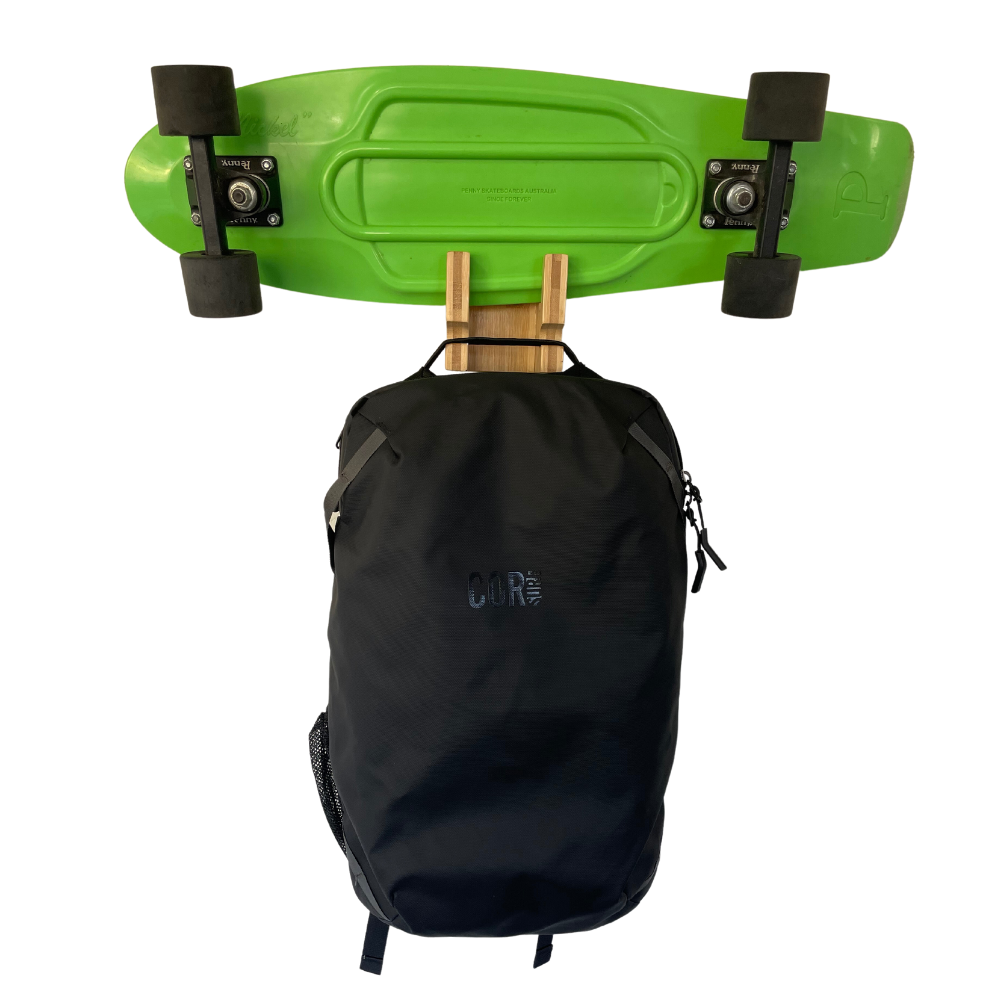 Skateboard Wall Mount Withbackpackhook