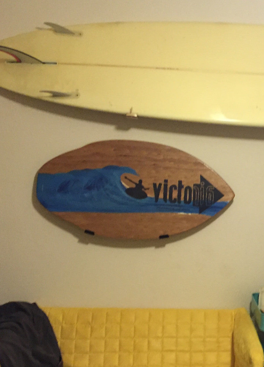 Palm Bay Minimalist Skimboard Display Rack Holds 30 Lbs 8