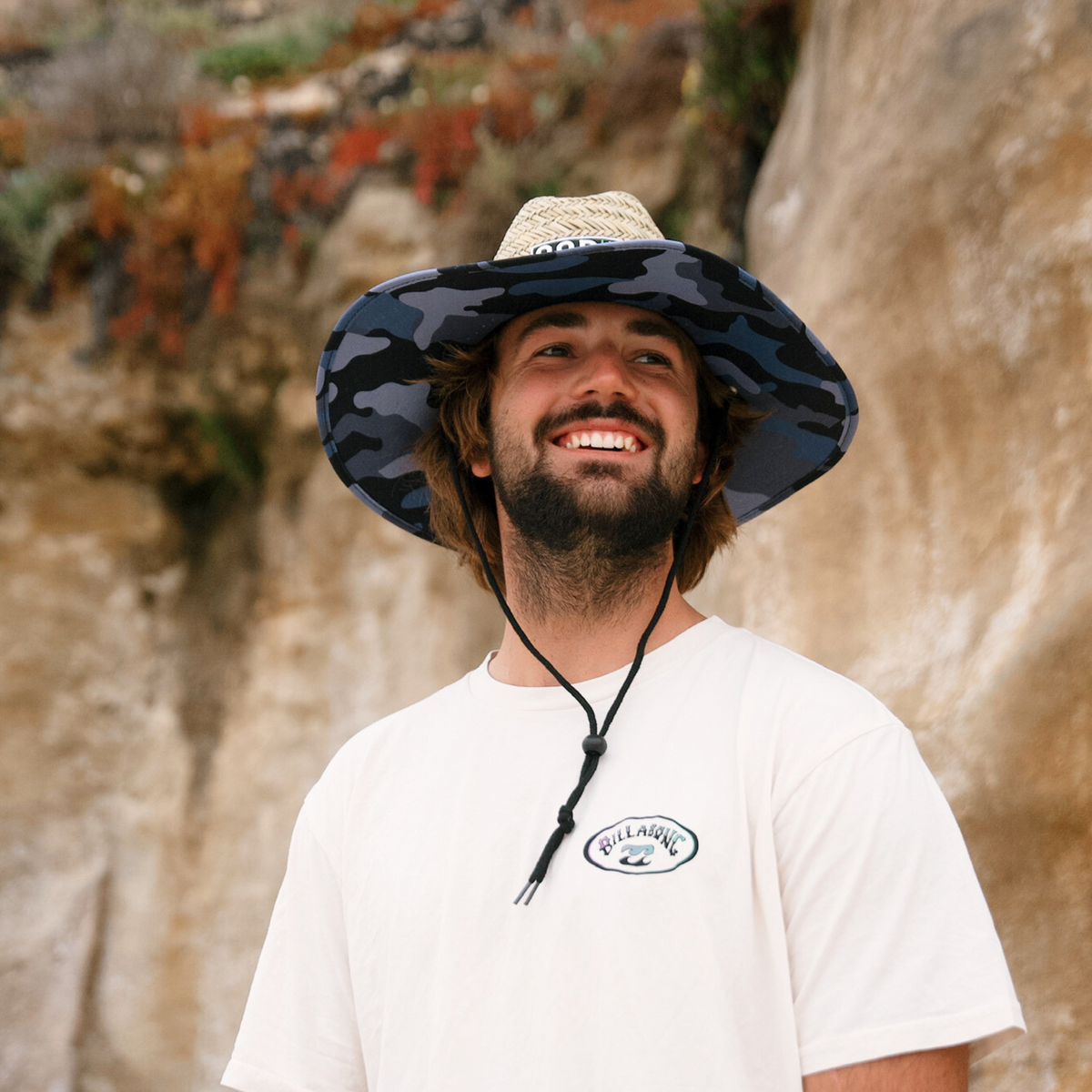 Straw Beach Lifeguard Hat Bluecamo Corsurf 2