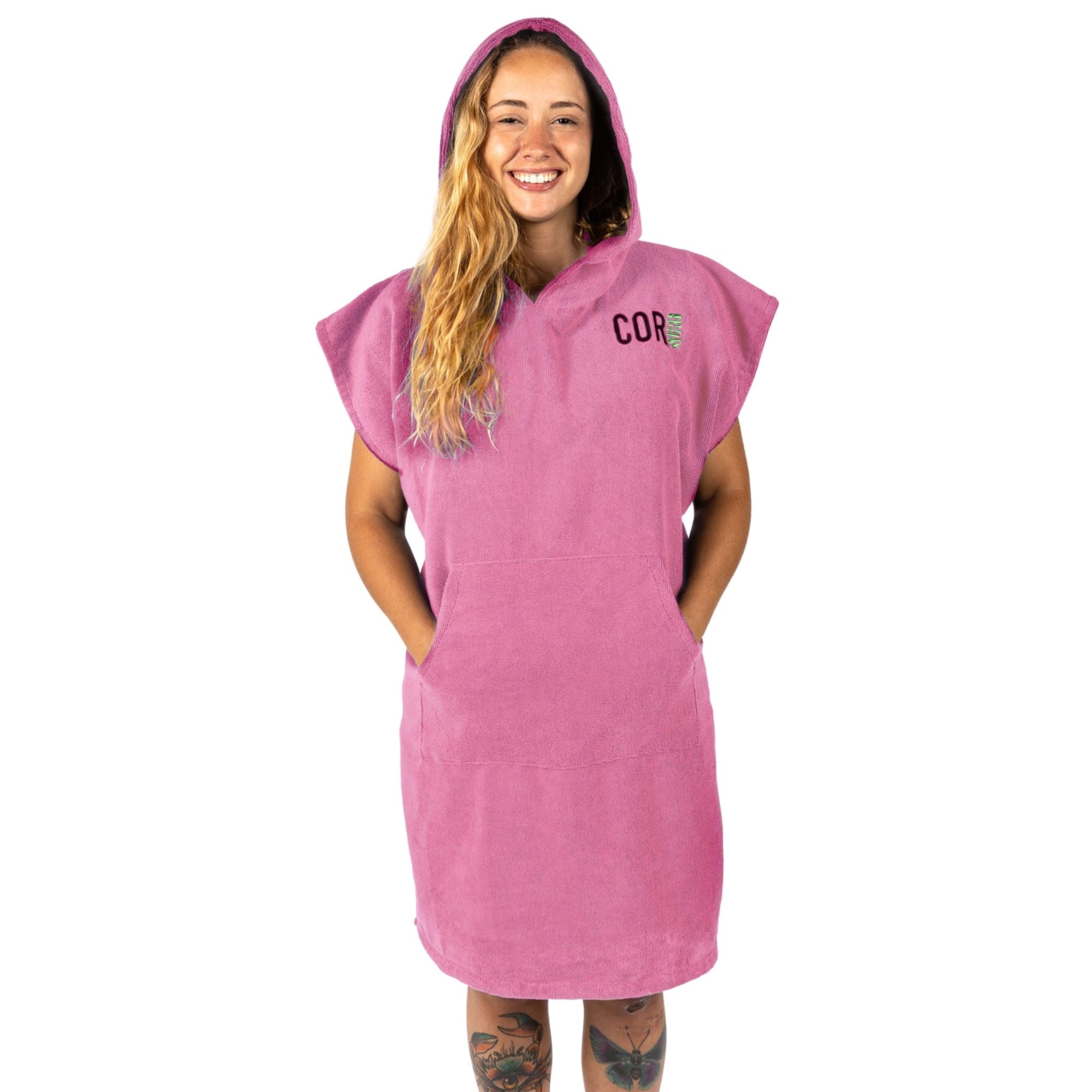 Changing Towel Poncho Solid Colors Medium And Large 13