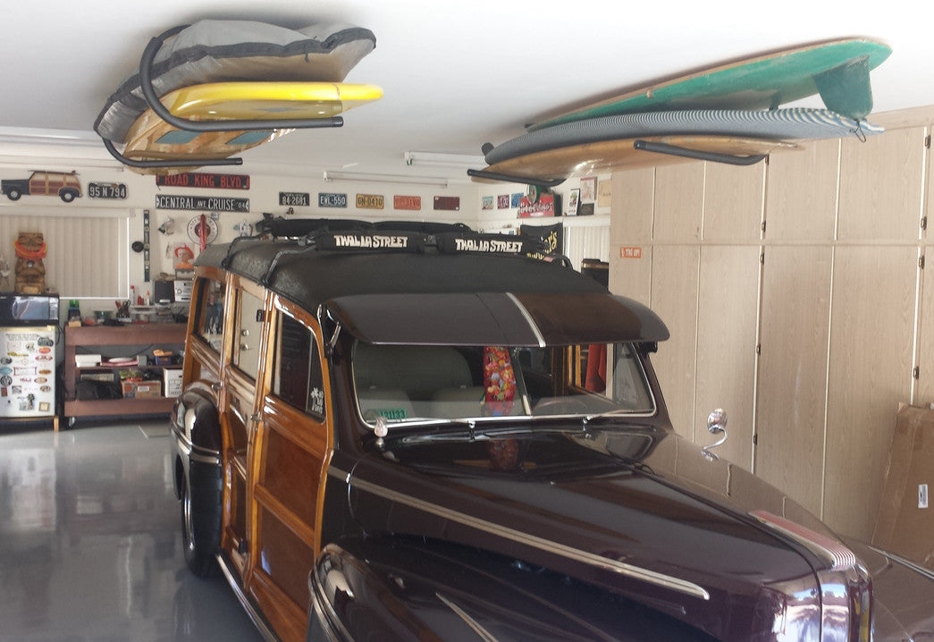 Hi Port 1 Surfboard Storage Ceiling Rack Holds 50 Lbs 3