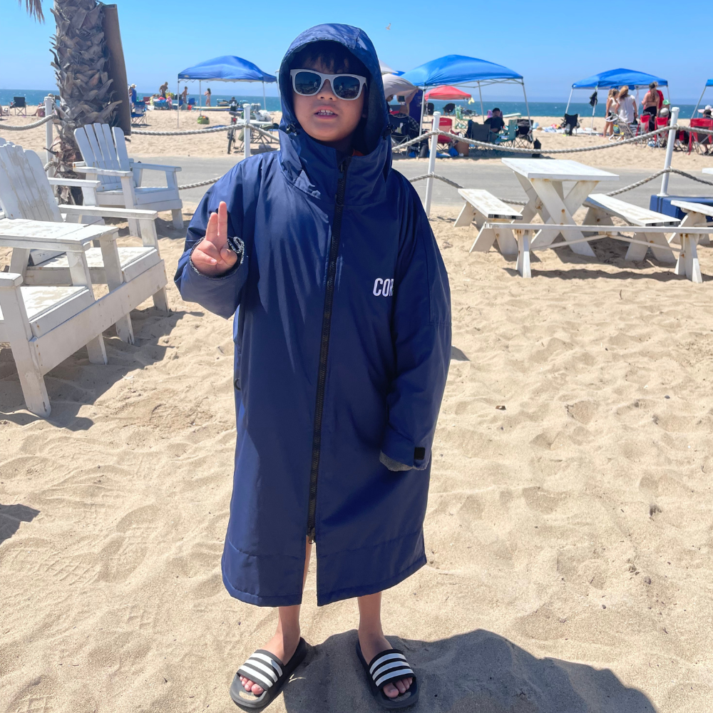 Swim Parka Ayden Blue Xs