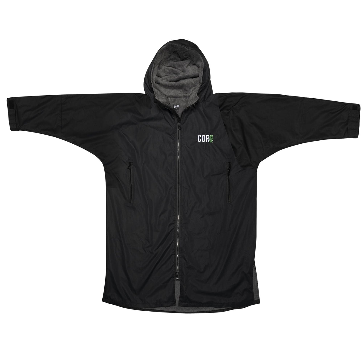 Waterproof Swim Parka Xs Xl Black 12