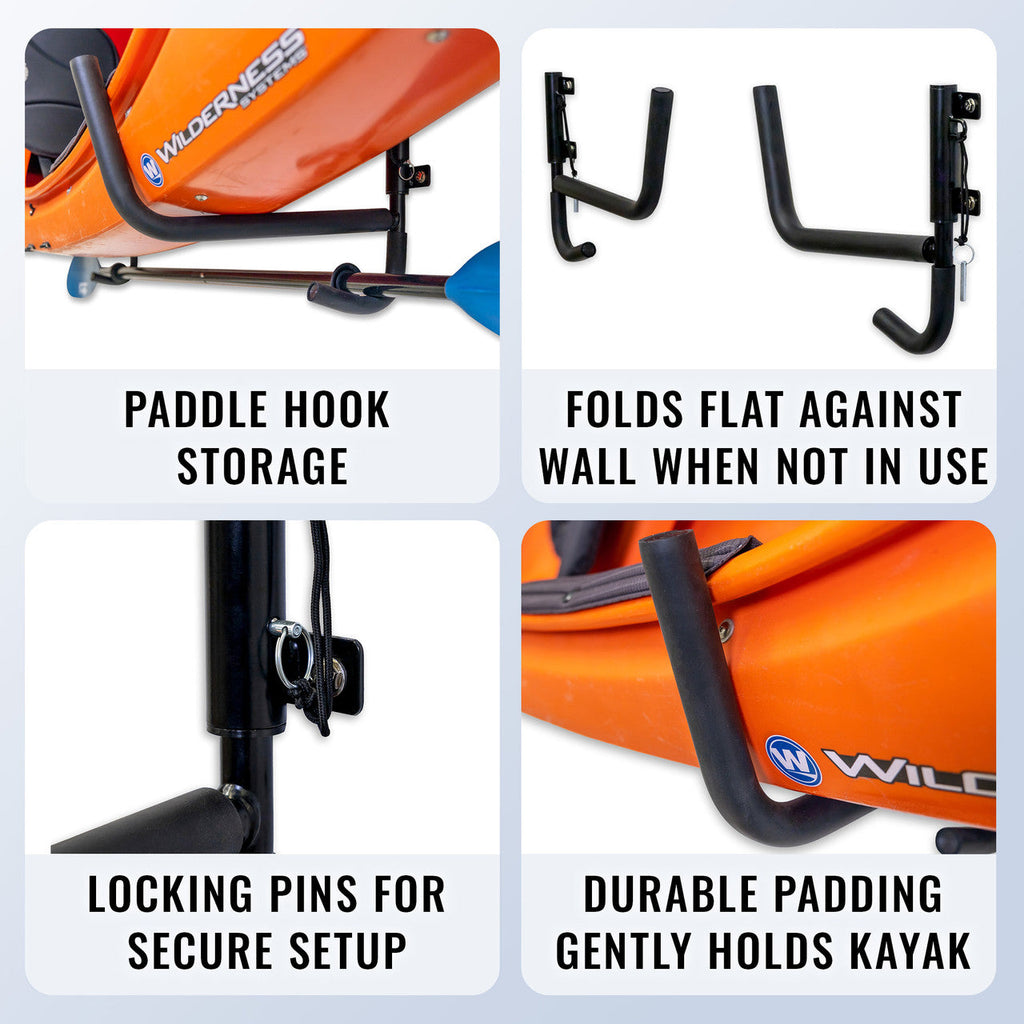 Ozarks Swivel Kayak Rack Holds 100 Lbs 7