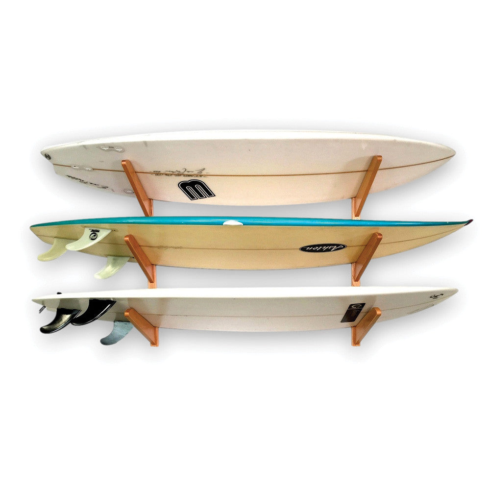 Tidytimber Surfboard Storage Wood Rack Holds 3 Surfboards 4