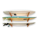 Tidytimber Surfboard Storage Wood Rack Holds 3 Surfboards 4