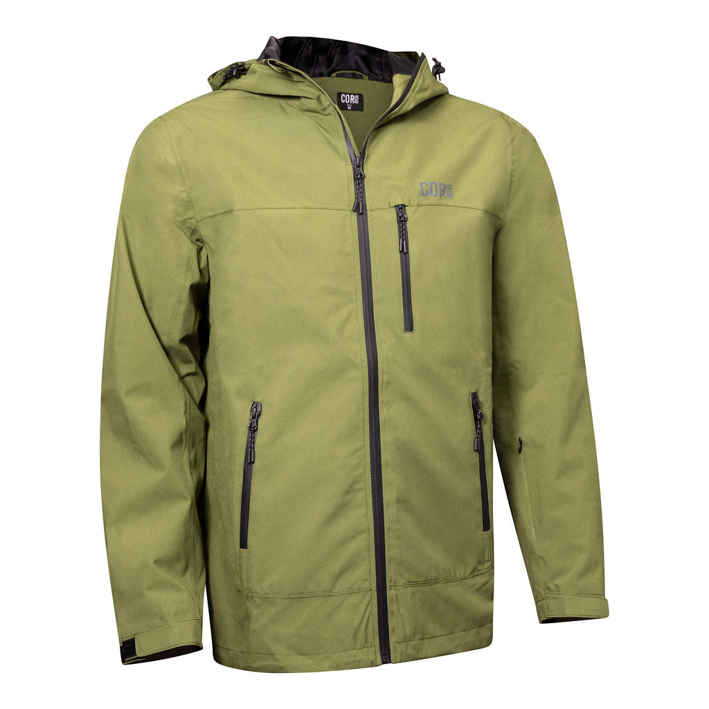 Travel Rain Jacket Green