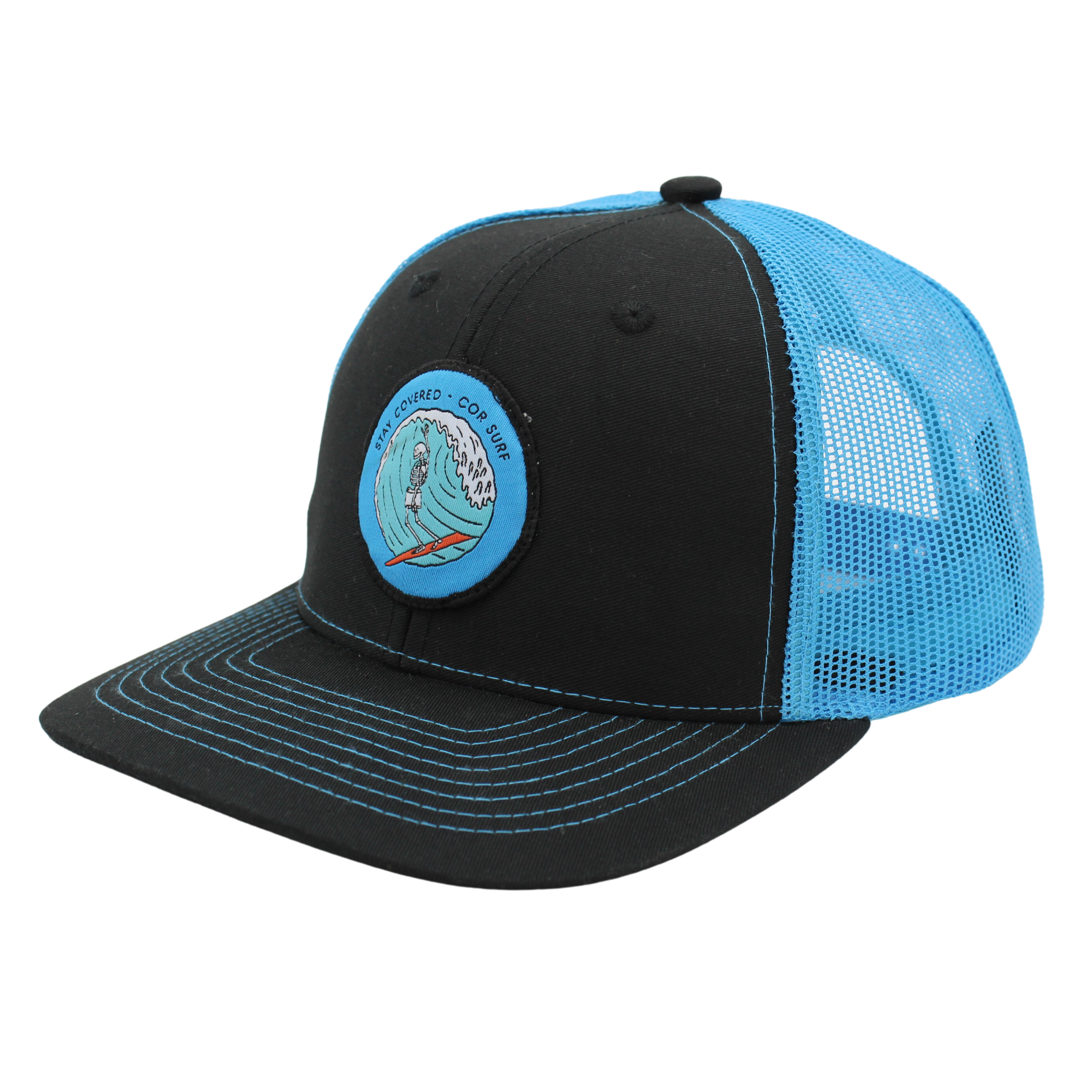 Trucker Hat Snapback Baseball Cap Blue