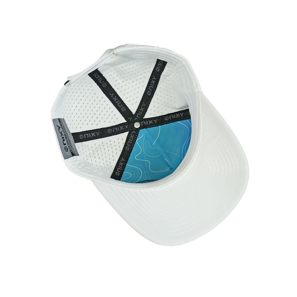 Trucker White Logo White 7