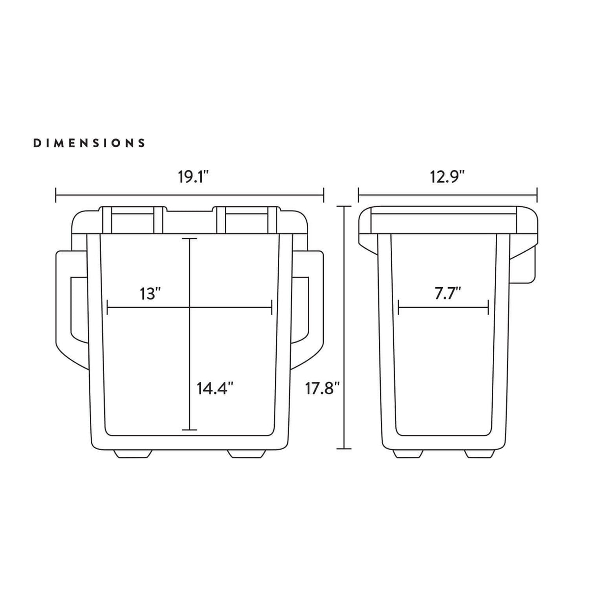 Vibe 20 Quart Cooler 218493