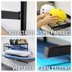 G Watersport Pro Adjustable Wall Storage System Holds 500 Lbs 4