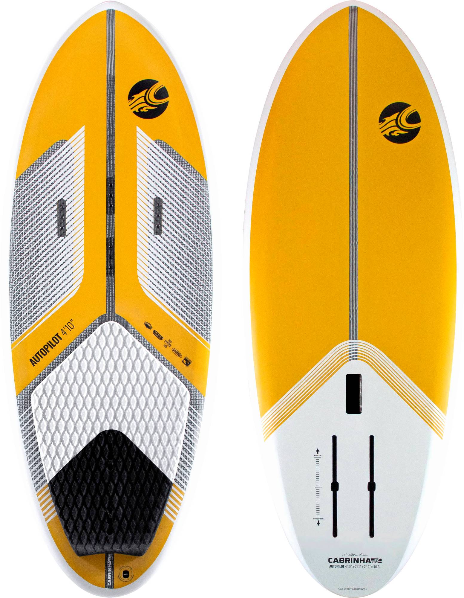 2021 Cabrinha :00 Autopilot Prone Surf / Kite Foil / Wing Foiling Board