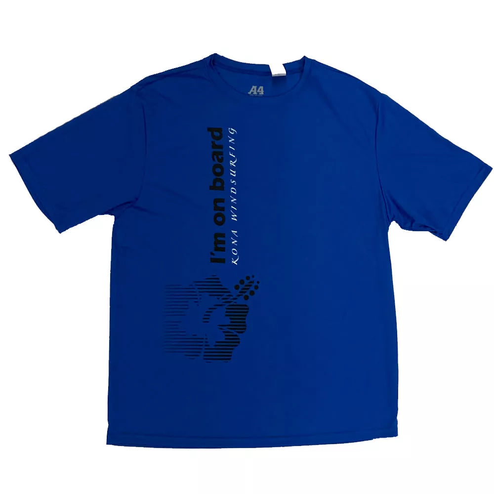 2016 Kona Rashguard Short Sleeve Tee M Blue