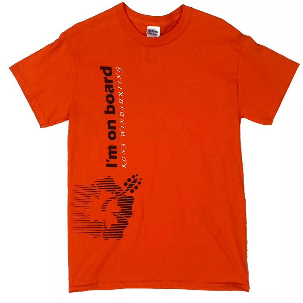 2018 Kona Windsurfing T Shirt L Orange