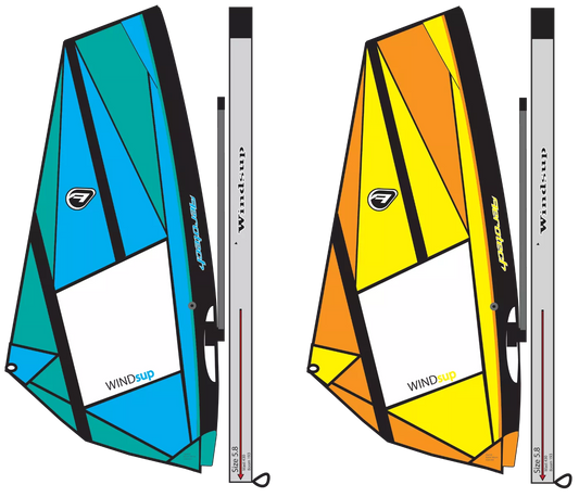 Aerotech WindSUP Rig Package 3.2 Yellow