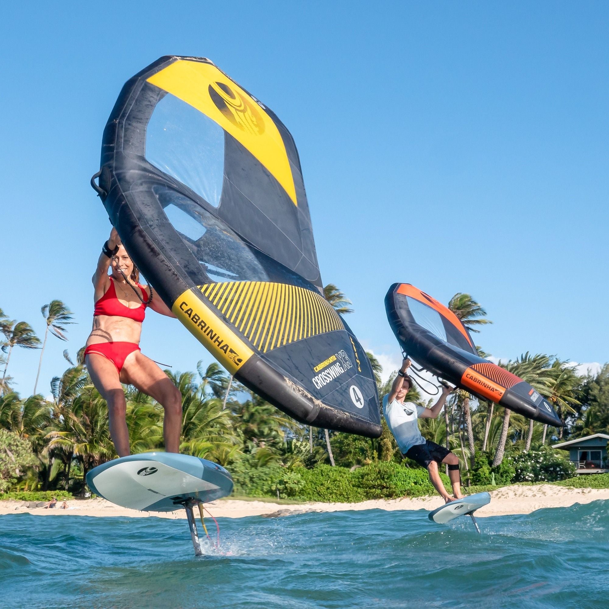 Cabrinha Crosswing X3 4M Yellow 10