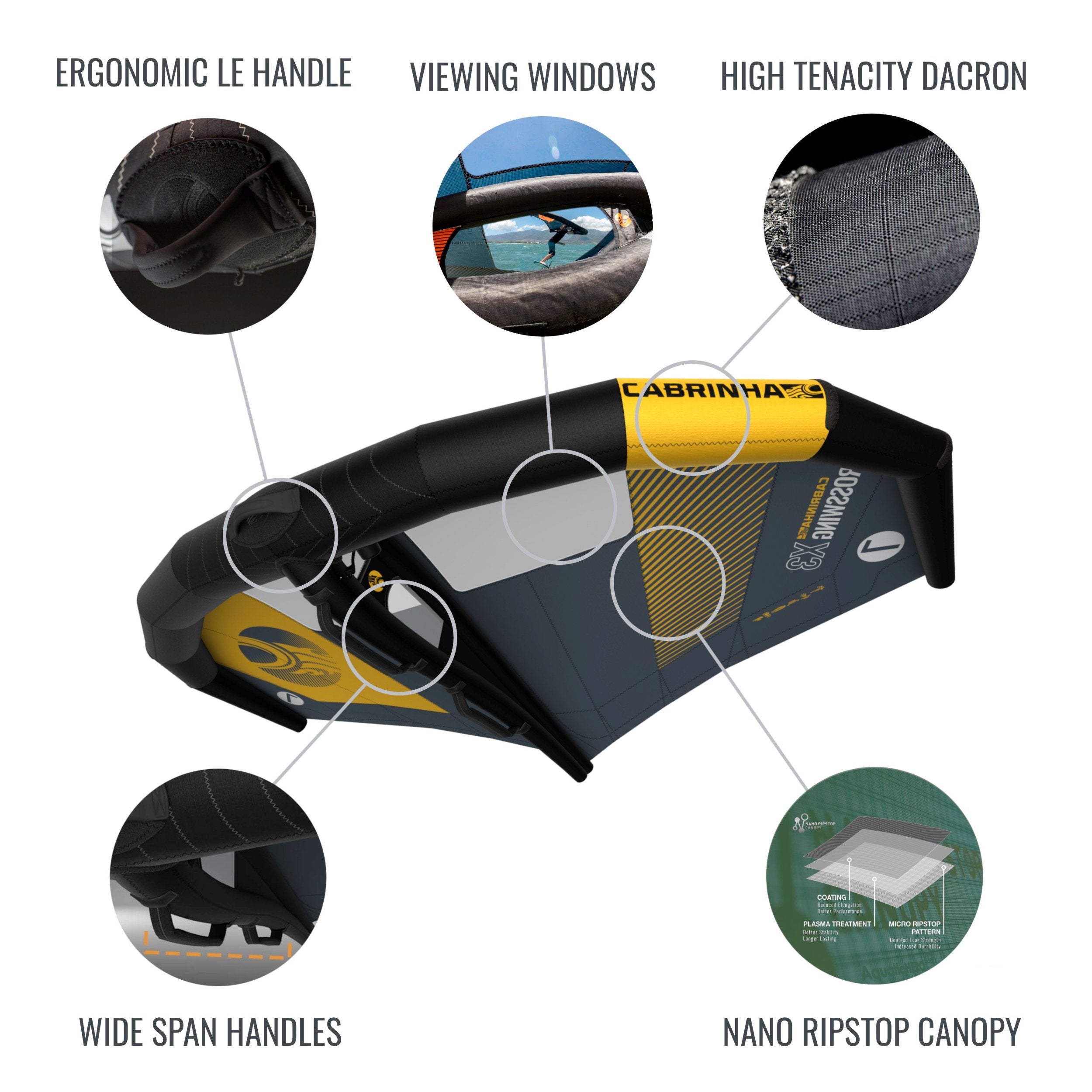 Cabrinha Crosswing X3 Wing Surf / Freeride