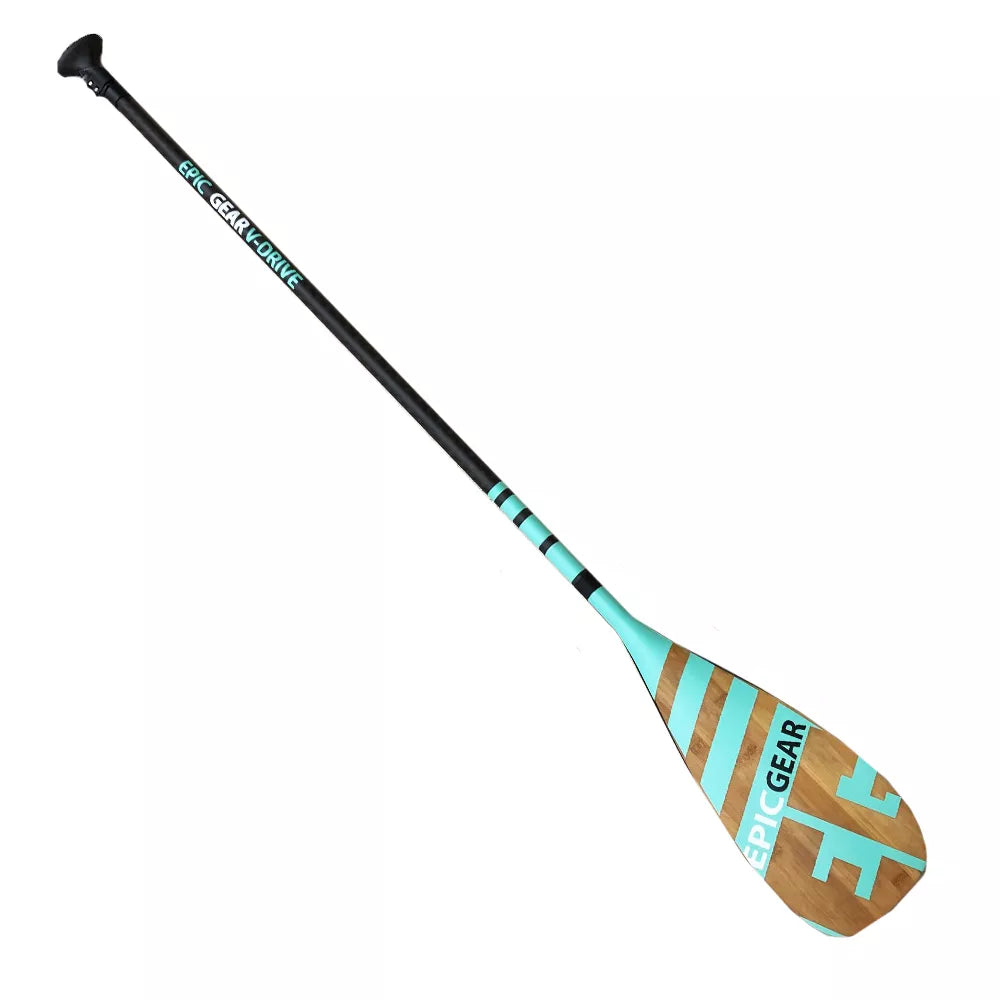 Epic Gear V Drive Full Carbon Adjustable Sup Paddle Wood