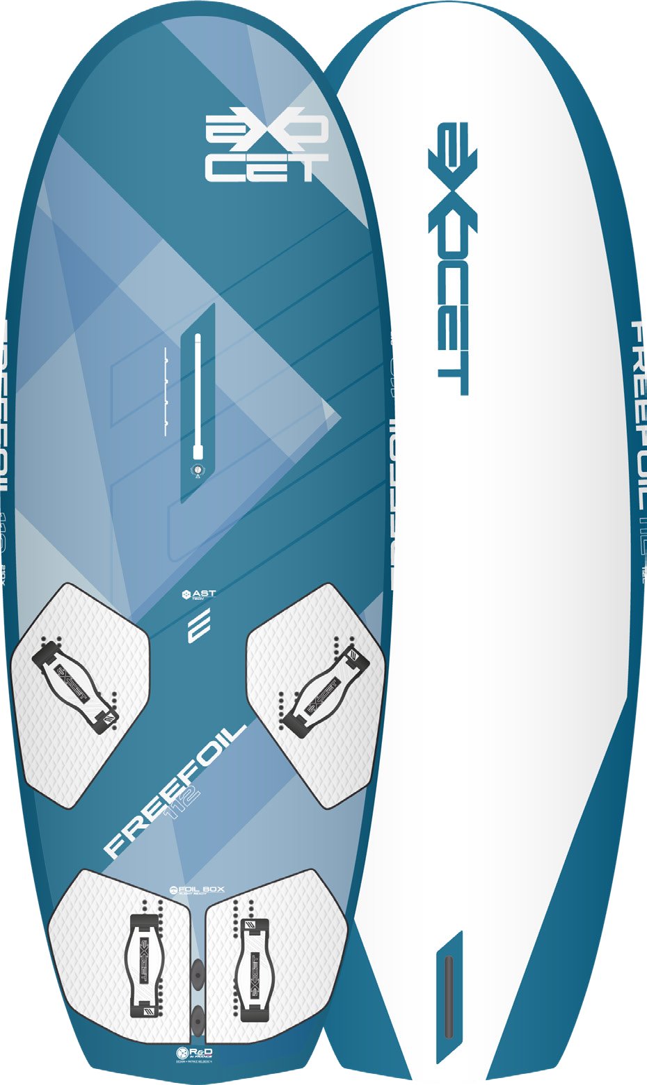 Exocet Freefoil Ast Freeride Windfoil Board 132