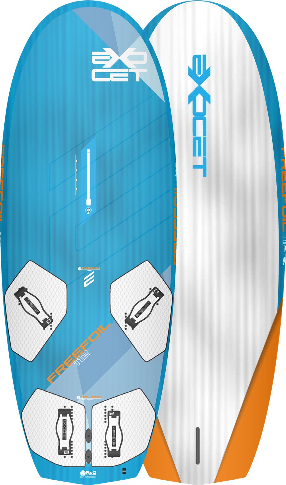 Exocet Freefoil Carbon Freeride Windfoil Board 132