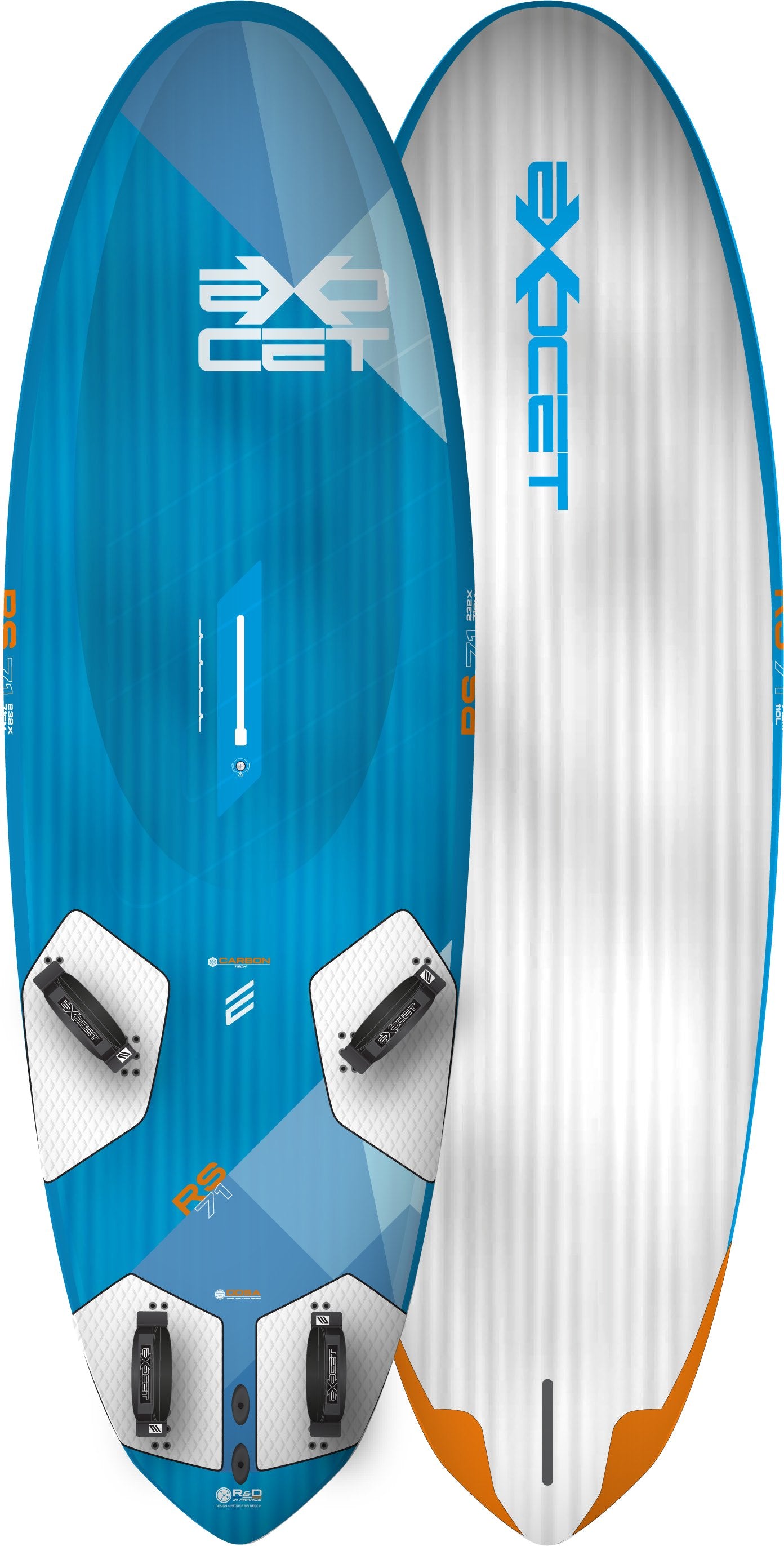 Exocet Rs Slalom Racing Windsurf Board 110