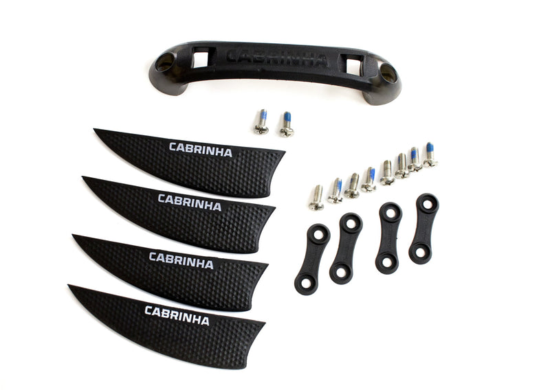 2019 Cabrinha Twin Tip Fins and Handle