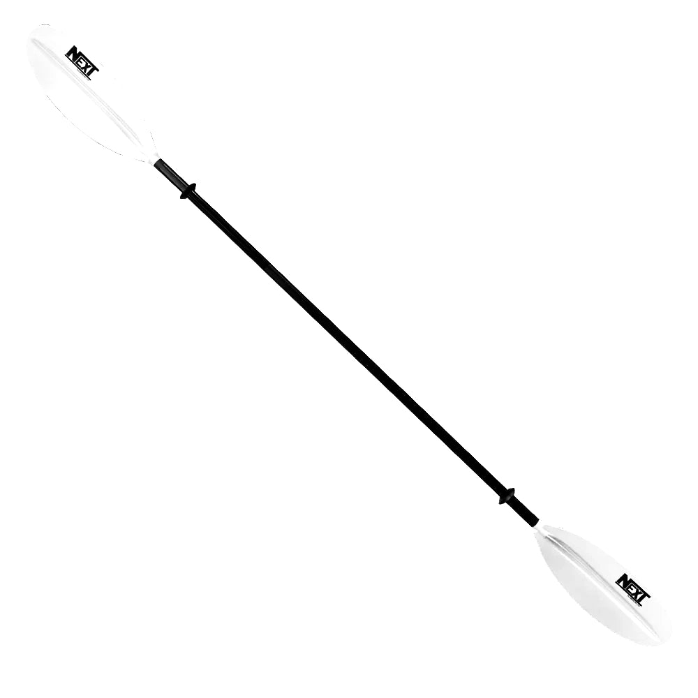 Next Aluminum Economy One Piece Kayak Paddle 230Cm White