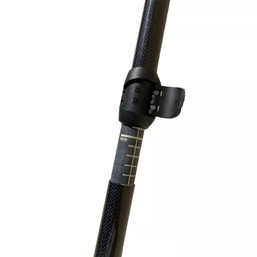 Next Carbon Adjustable Two Piece Kayak Paddle 230 245Cm Black