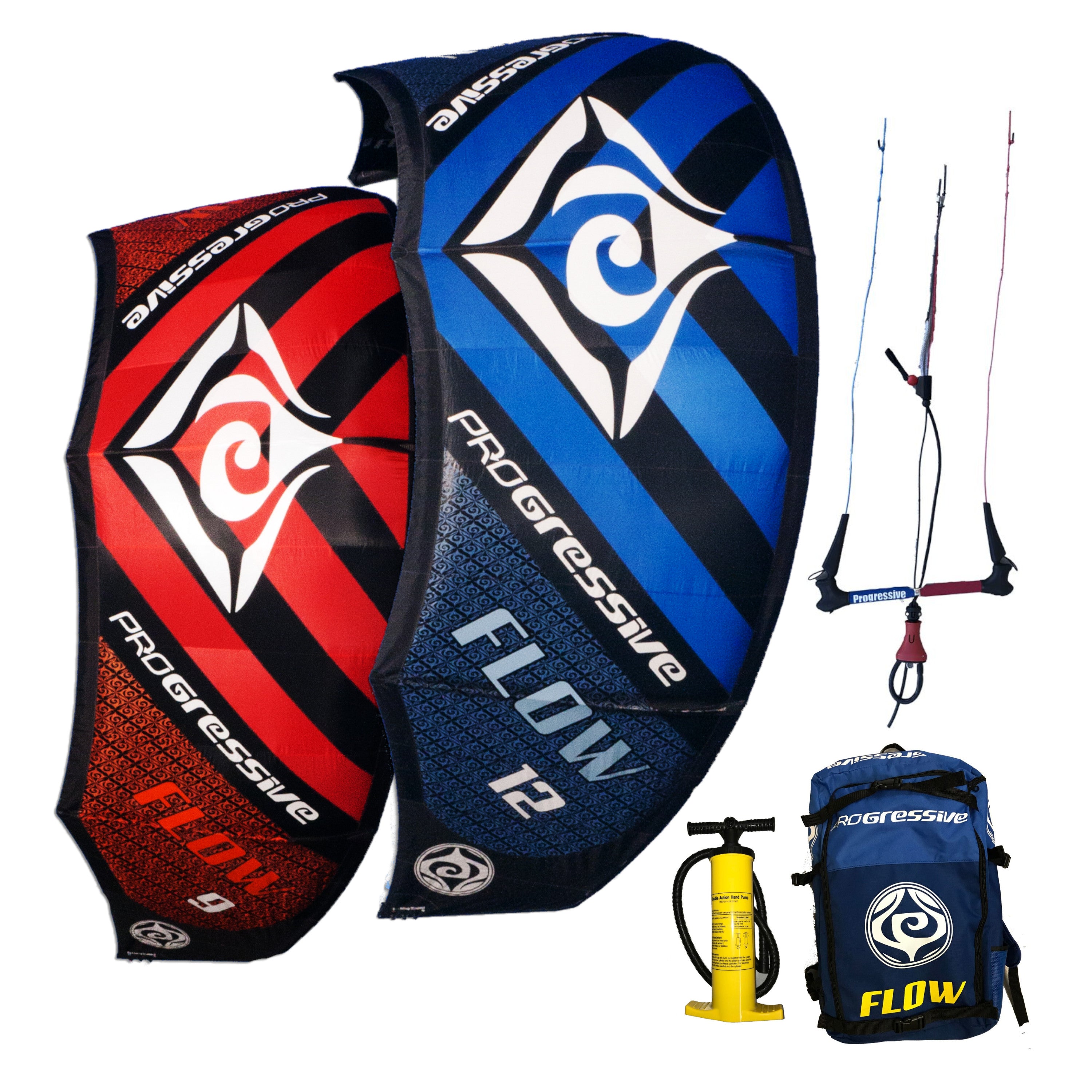 Progressive Flow Blue Kite Complete 07m Blue