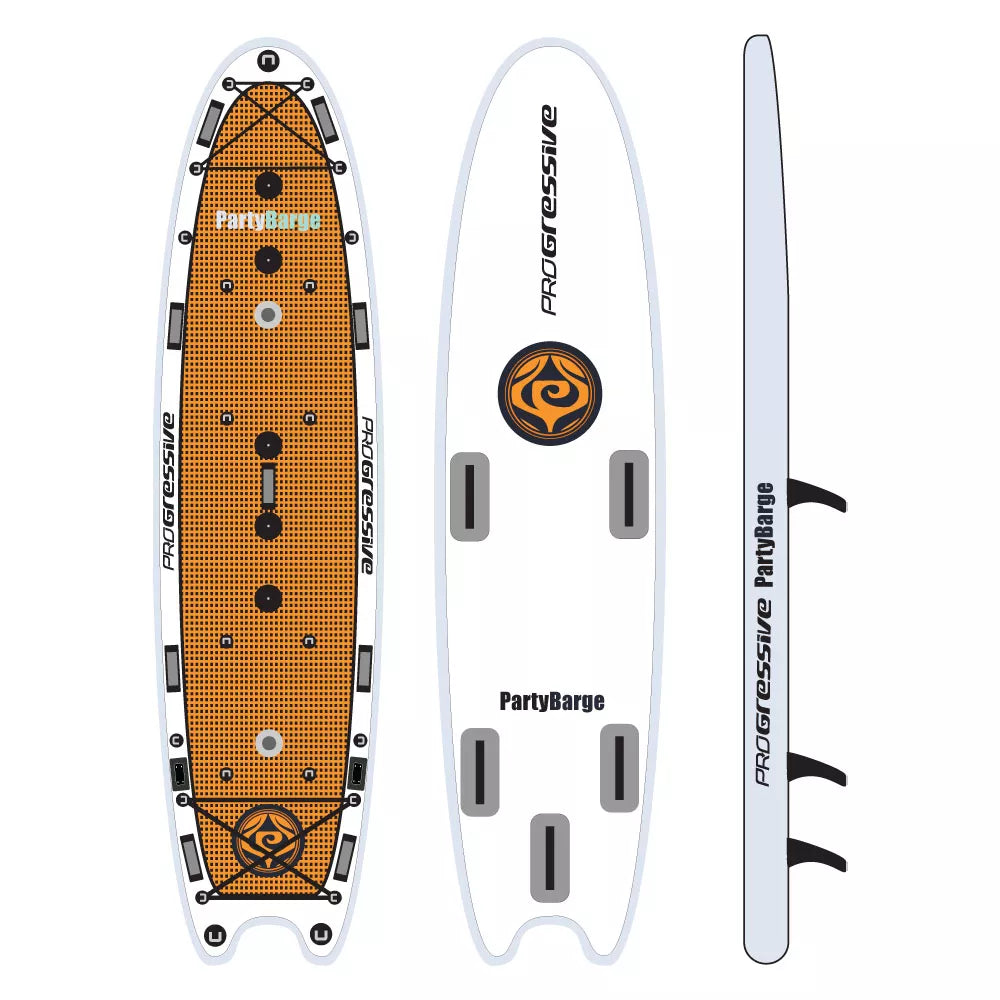 Progressive Party Barge 14 00 With Seat Paddles